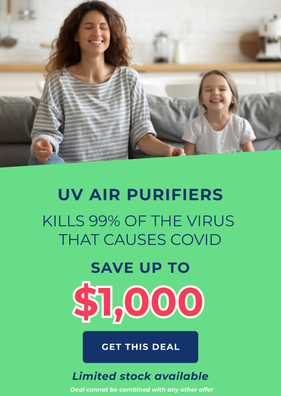 UV Air Purifiers Mississauga: Save up to $1000