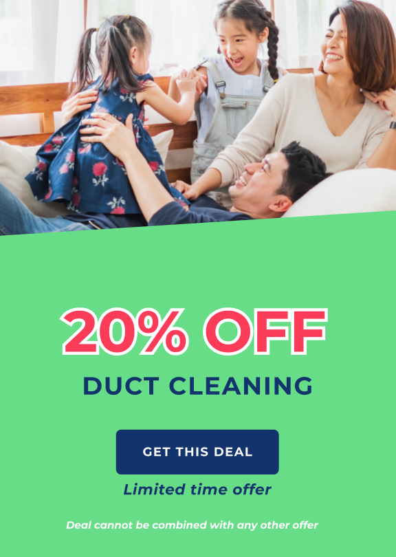Dryer Vent Cleaning: 20% off duct cleaning