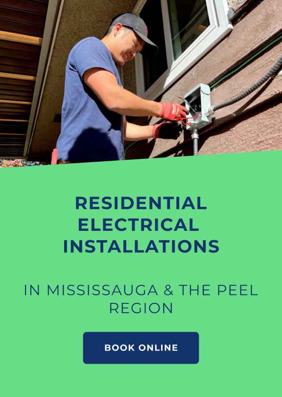 Electrical Installation in Mississauga: Save up to 25% on residential electrical services